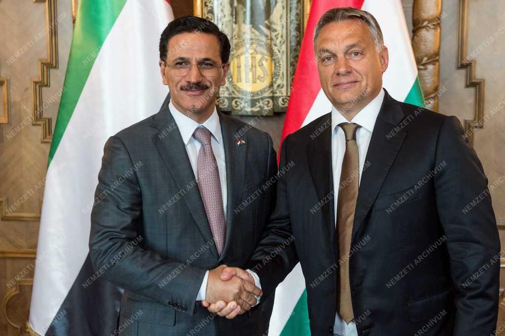 Orbán Viktor fogadta az Egyesült Arab Emírségek gazdasági miniszterét