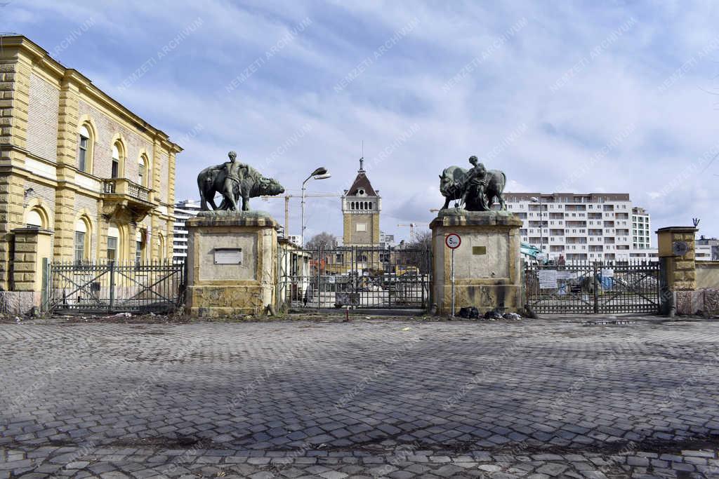 Városkép - Budapest - A régi Közvágóhíd területe