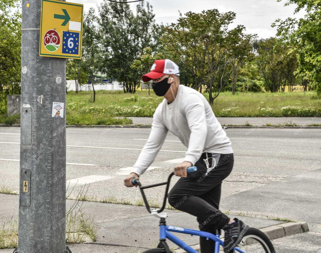 Közlekedés - Turizmus - EuroVelo 6 kerékpárút Budapesten