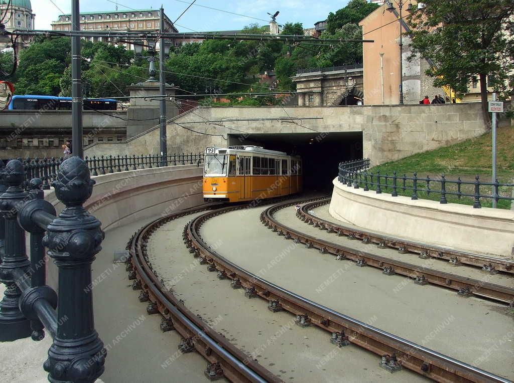 Közlekedés - Budapest - Budai fonódó villamoshálózat