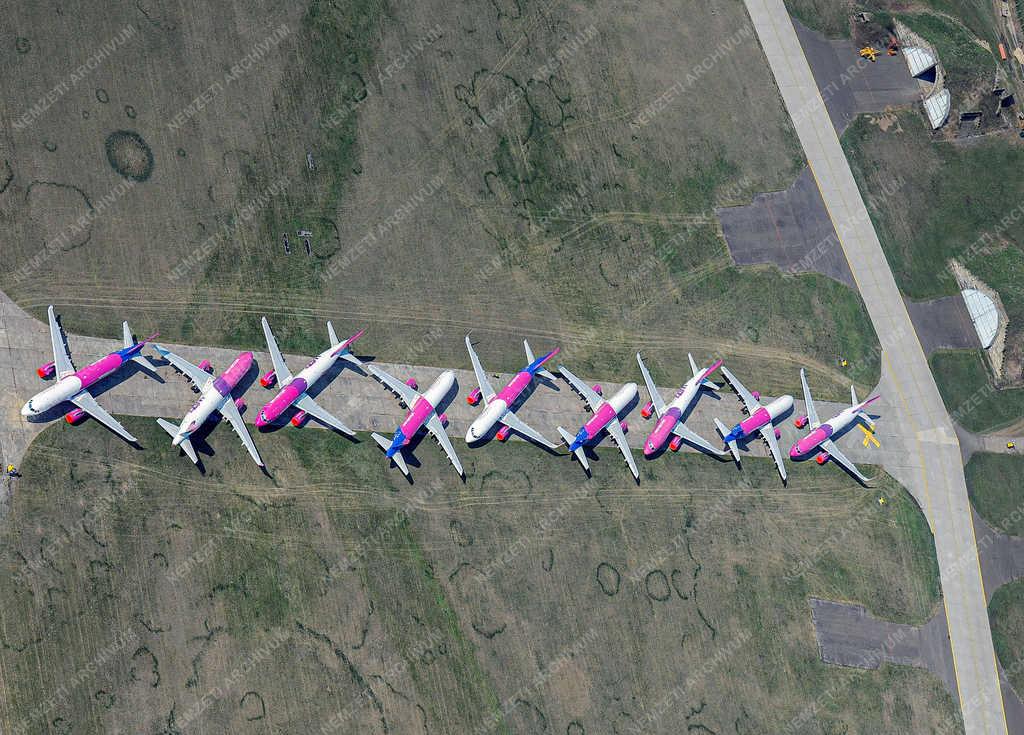 Légi közlekedés - Debrecen - Leállt a WIZZ Air légitársaság 