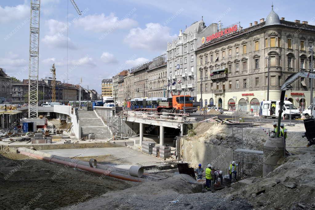 Budapest - A Baross tér rendezése