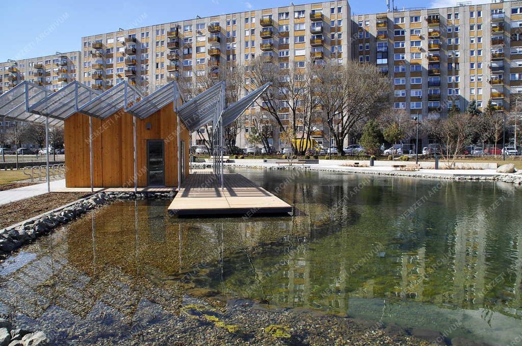 Településfejlesztés - Budapest - Új közpark a Vizafogónál