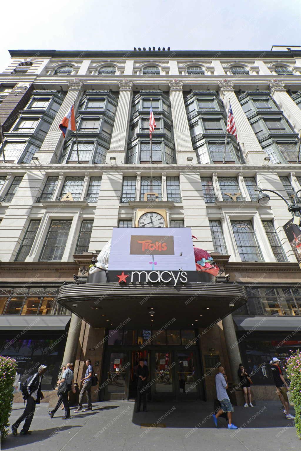 Városkép - New York - Macy's áruház