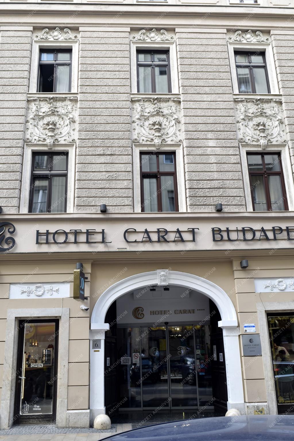 Idegenforgalom - Budapest - Carat Boutique Hotel