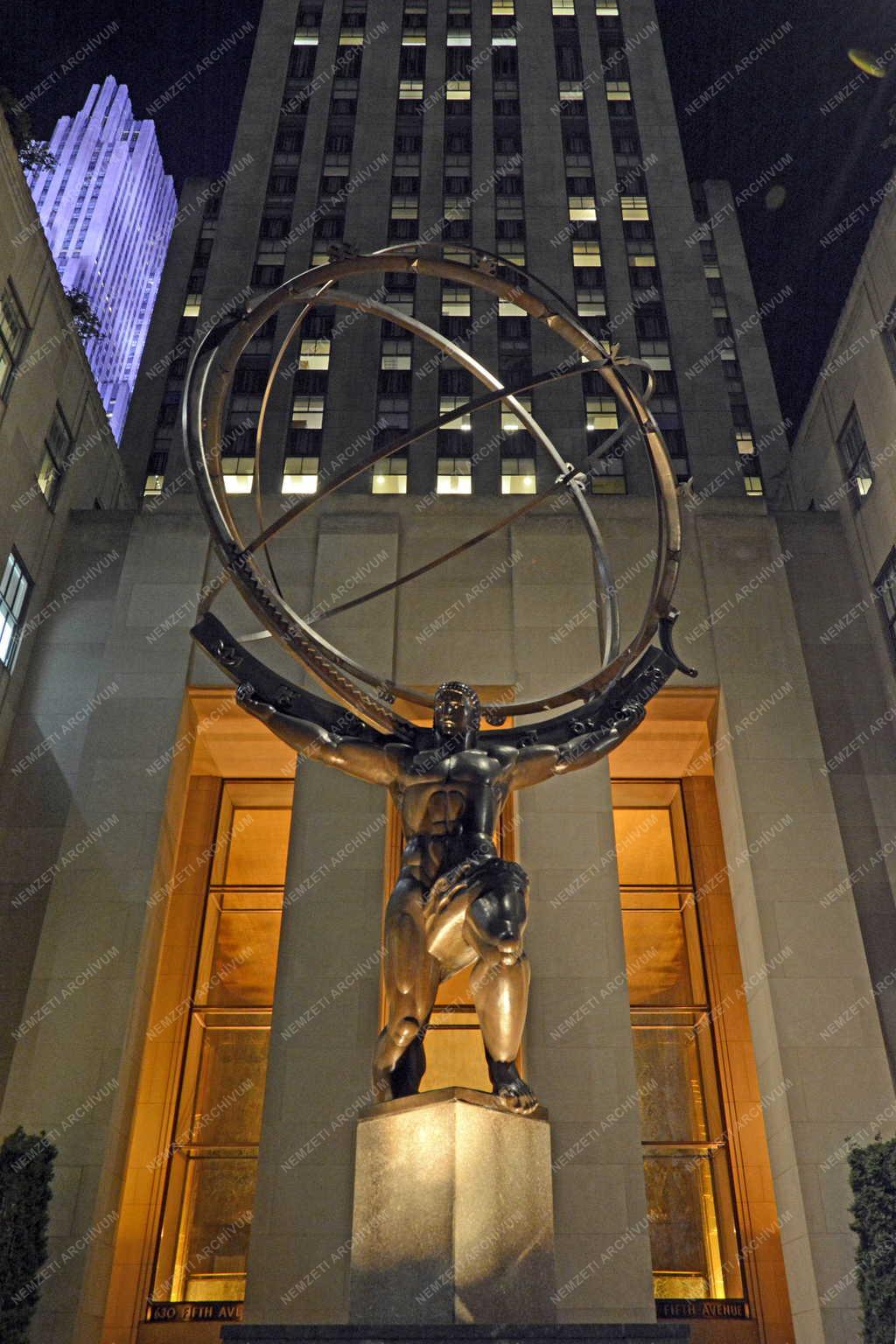 Városkép - New York - Rockefeller Center