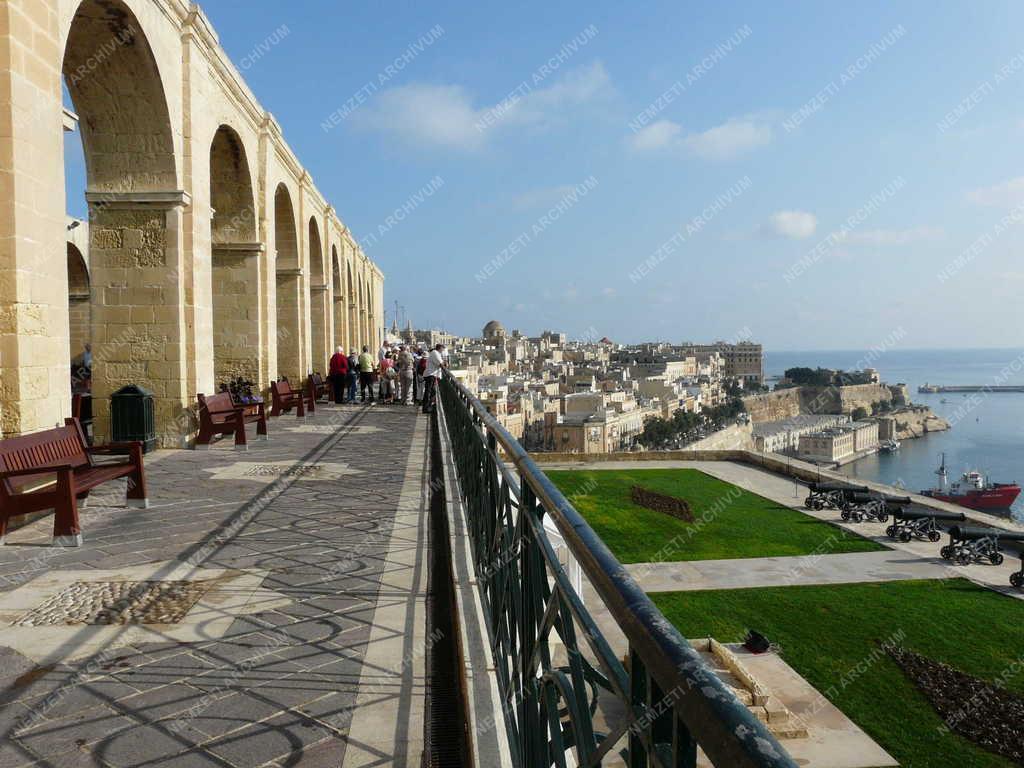 Málta - La Valletta panorámája