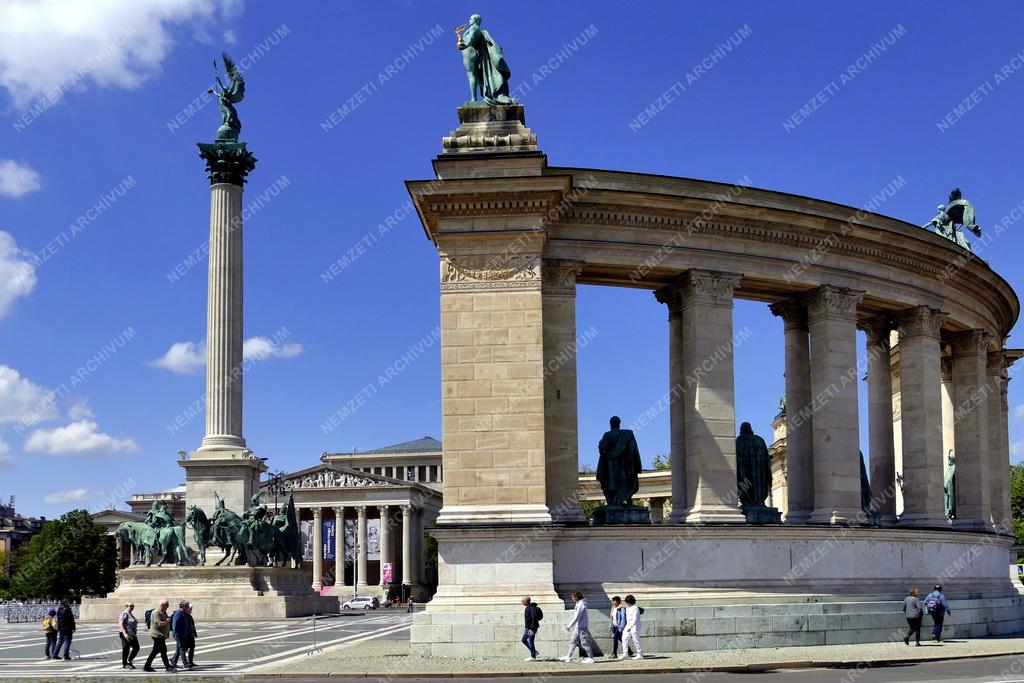 Városkép - Budapest - Hősök tere