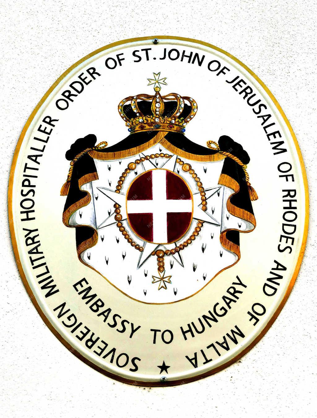 Diplomácia - Budapest - Lovagrendi nagykövetség a Várban