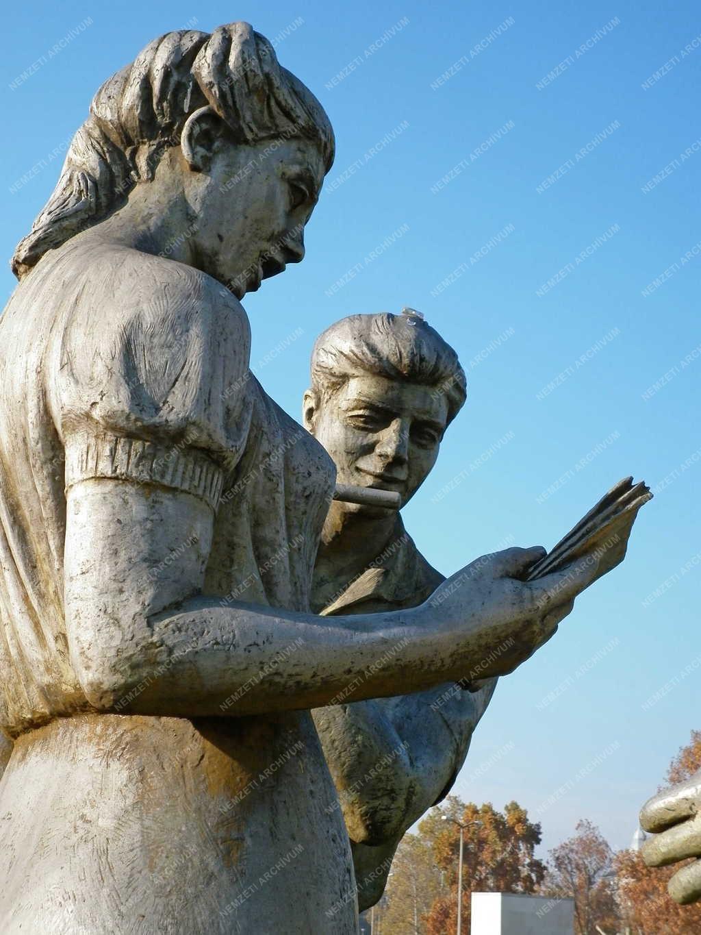 Szobrászat - Budapest - Puskás Ferenc Stadion szoborpark