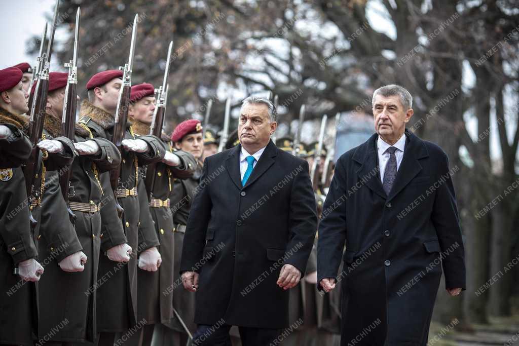 Orbán Viktor Prágában