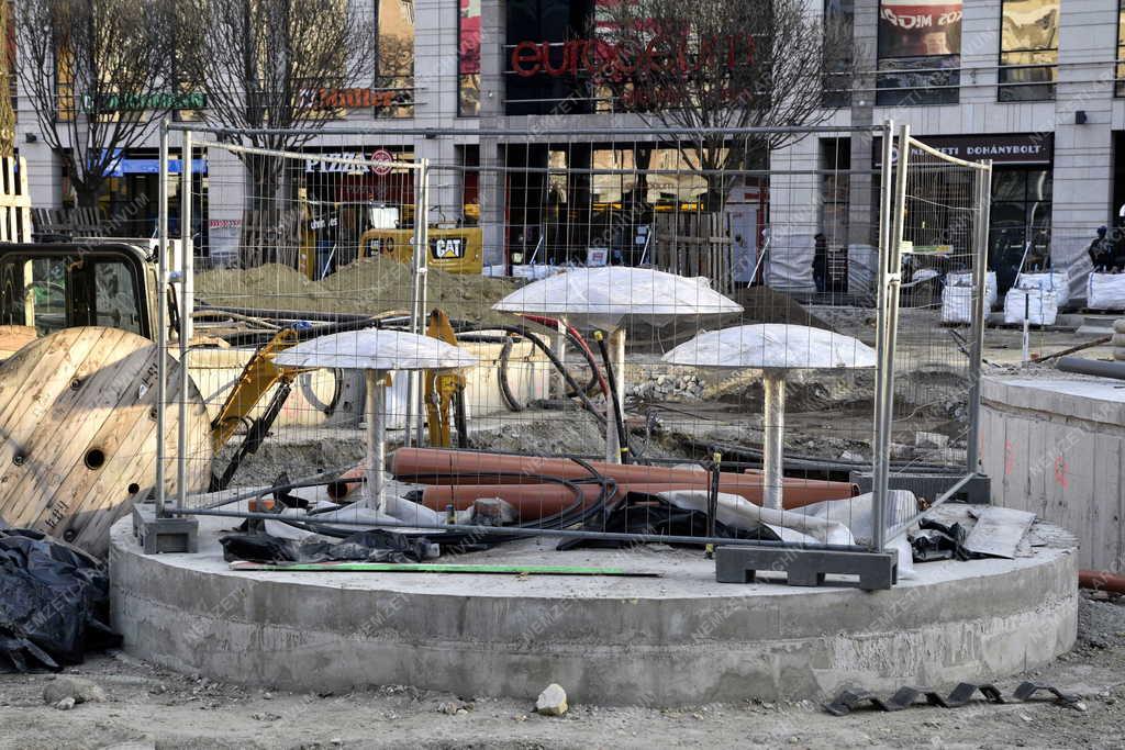 Településfejlesztés - Budapest - Megújul a Blaha Lujza tér