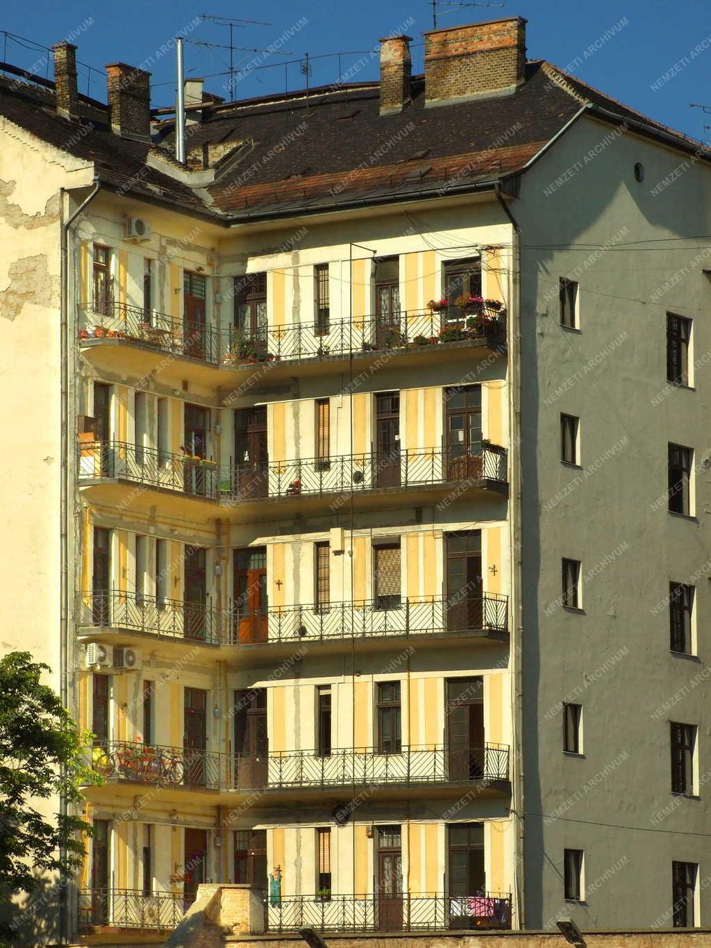 Városkép - Régi bérház - IX. kerület