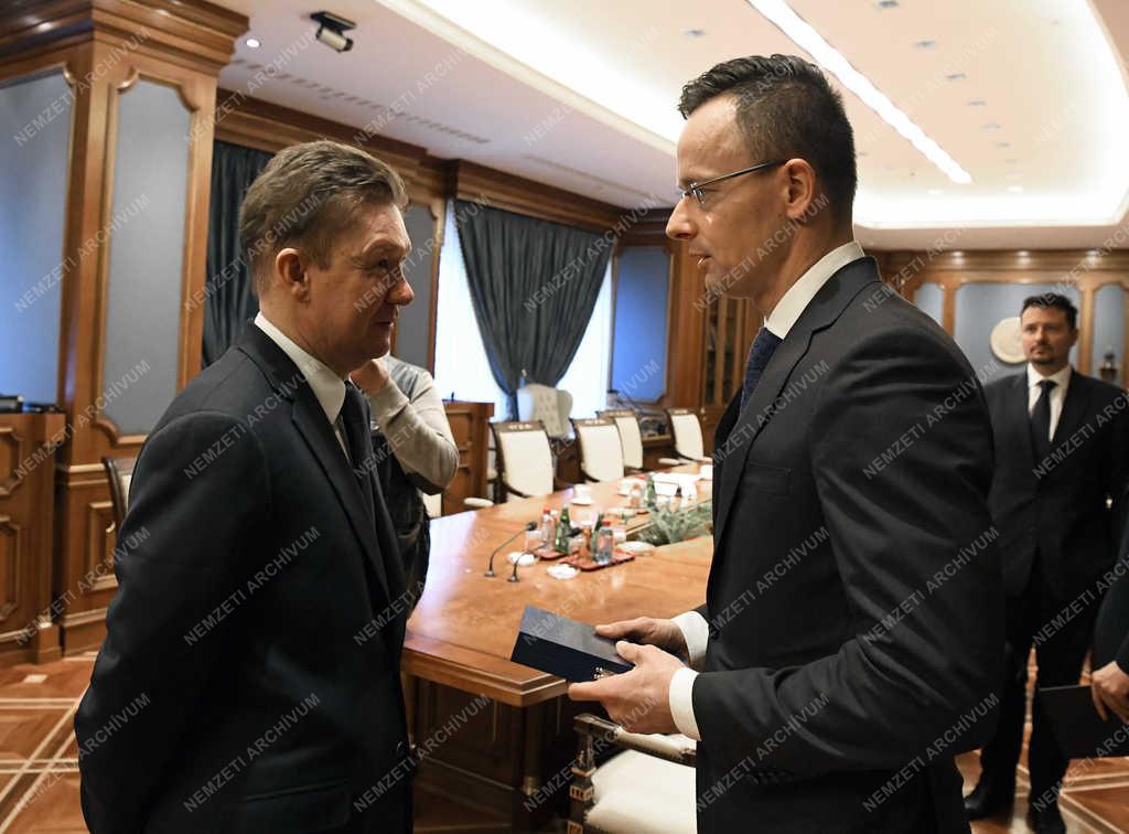 Szijjártó Péter Moszkvában