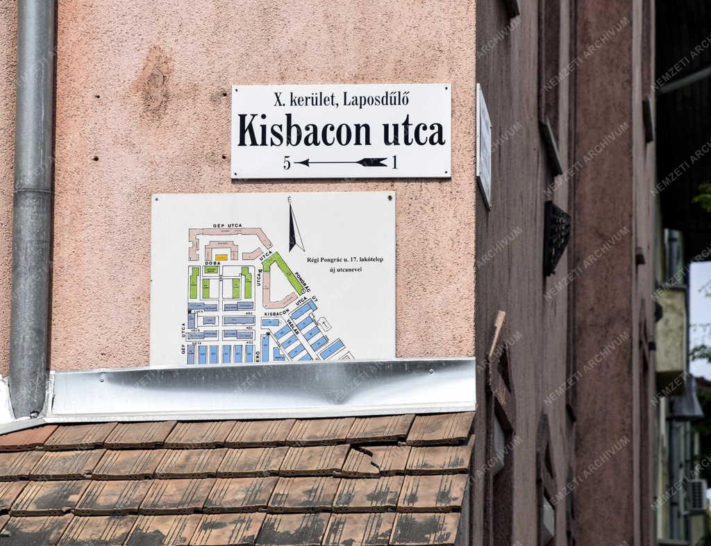 Városkép - Budapest - Pongrác 17 lakótelep Kőbányán