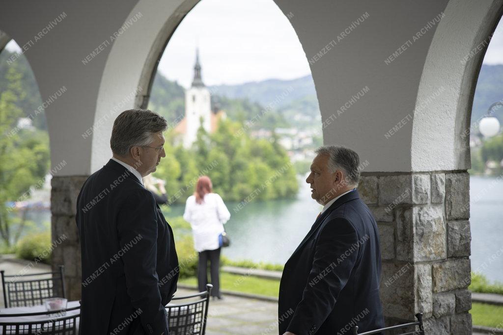 Orbán Viktor Bledben