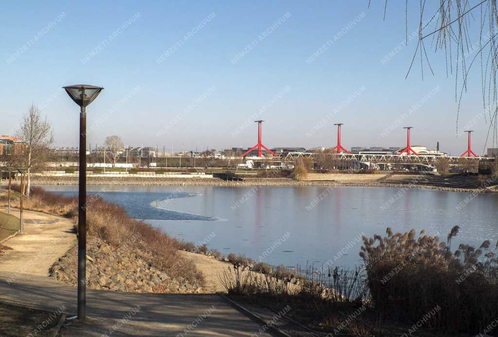 Városkép - Budapest - Lágymányosi-öböl 
