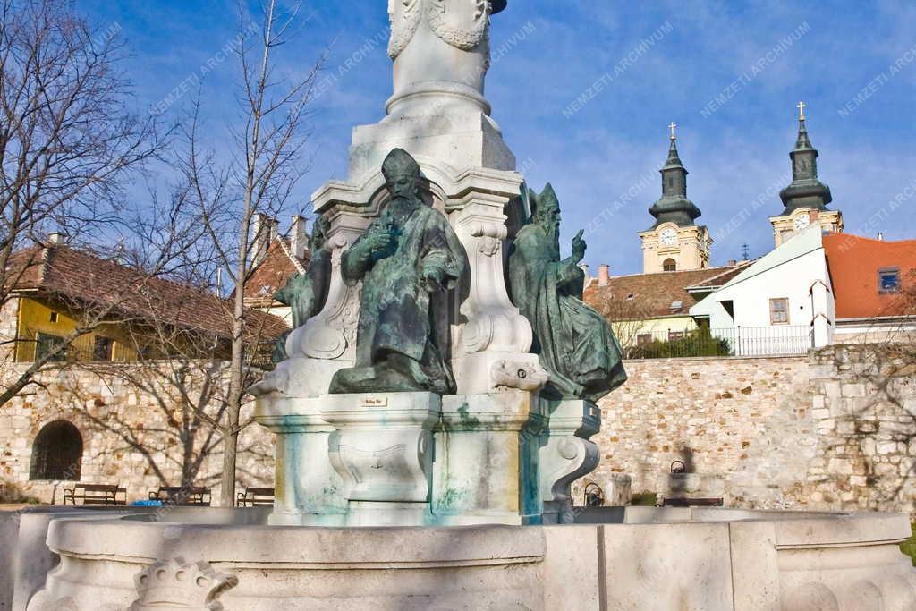 Műalkotás - Székesfehérvár - A Püspökkút részlete 