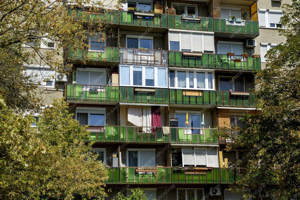 Városkép - Budapest - Újpesti lakótelep