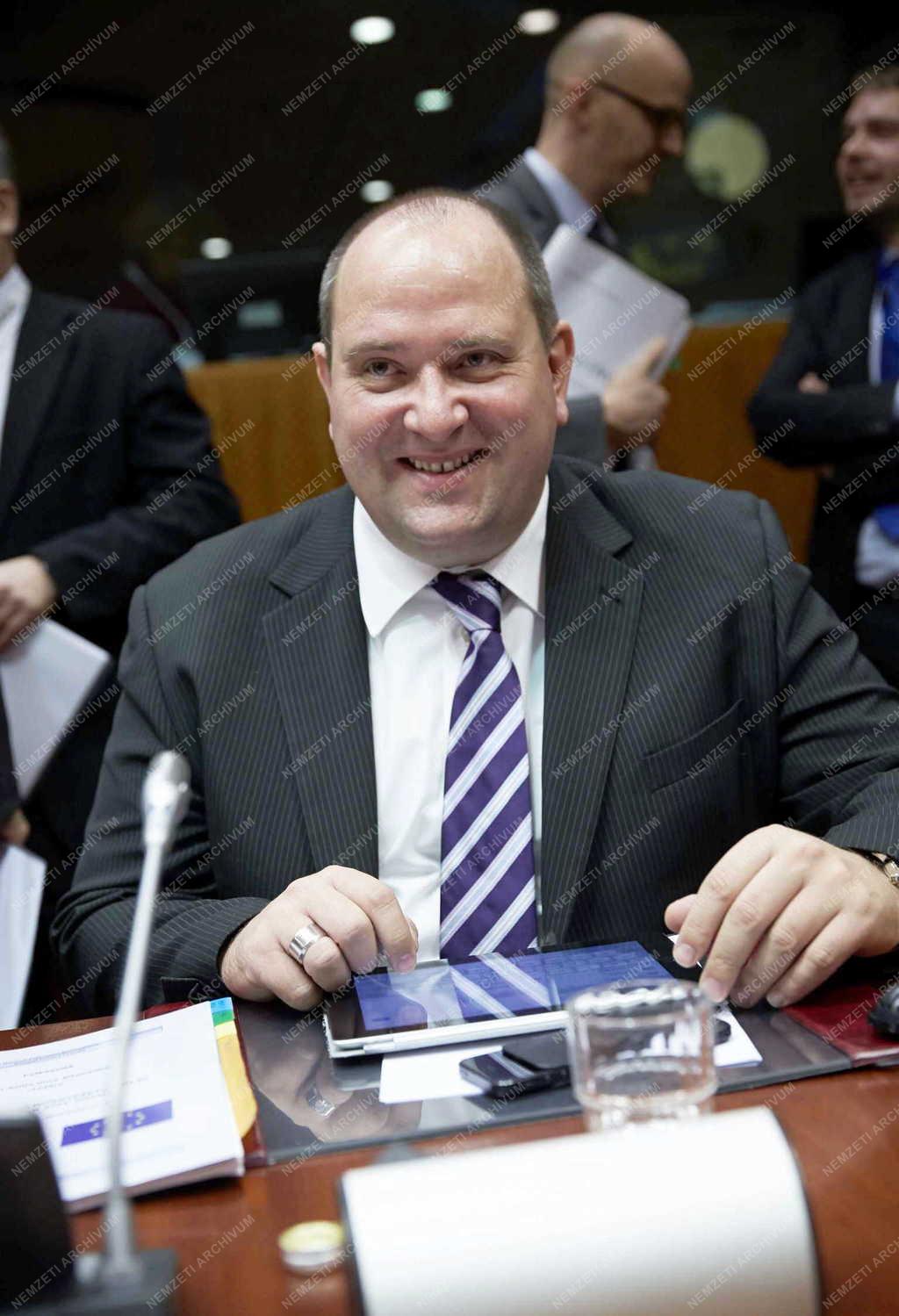 Az EU FKörnyezetvédelmi Tanácsának ülése