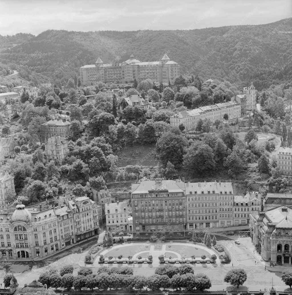 Városkép - Csehszlovákia - Karlovy Vary