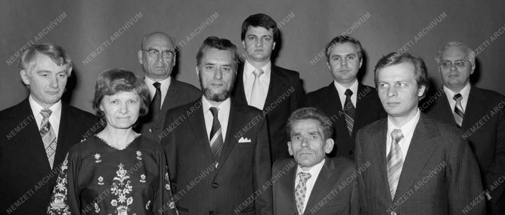 1980-as Állami Díjasok - Posta Kísérleti Intézet brigádja