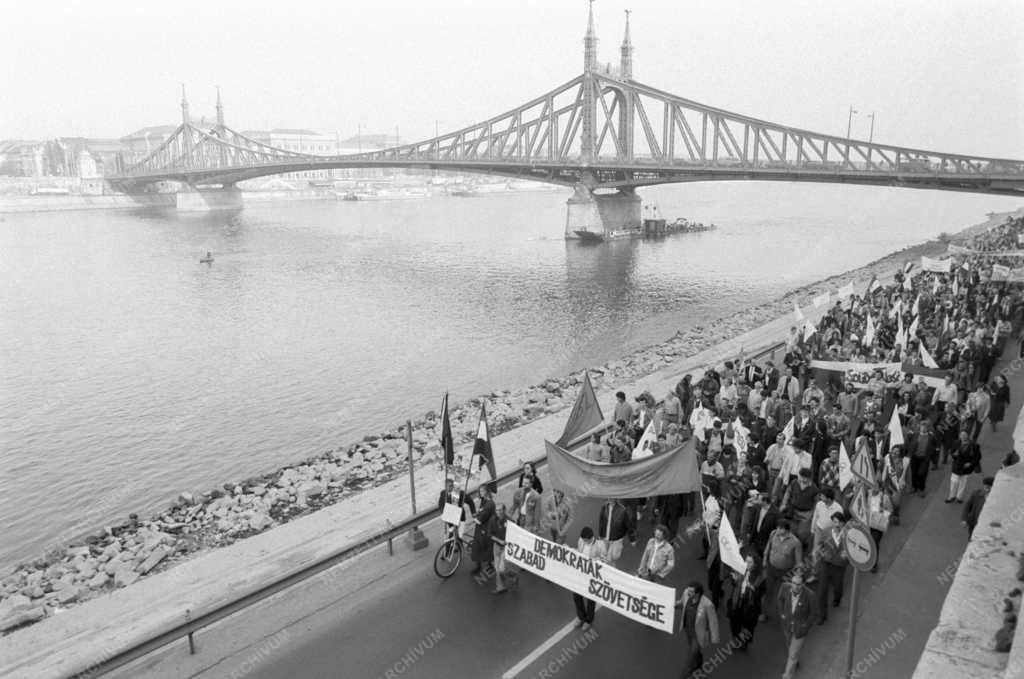 Október 23-ai megemlékezés Budapesten