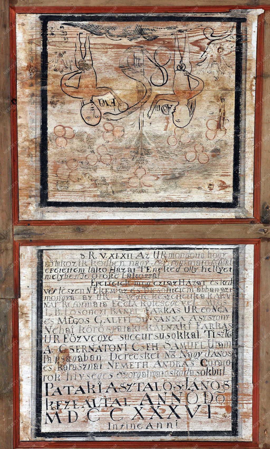 Vallás - A krasznai református templom