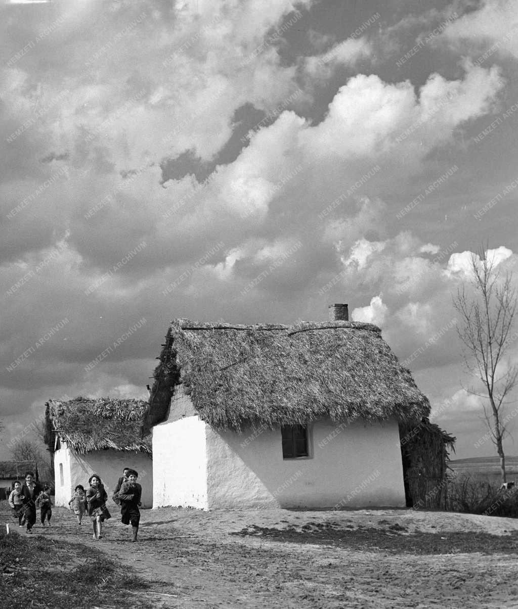 Életképek – Hajdúsámsoni cigánytelep