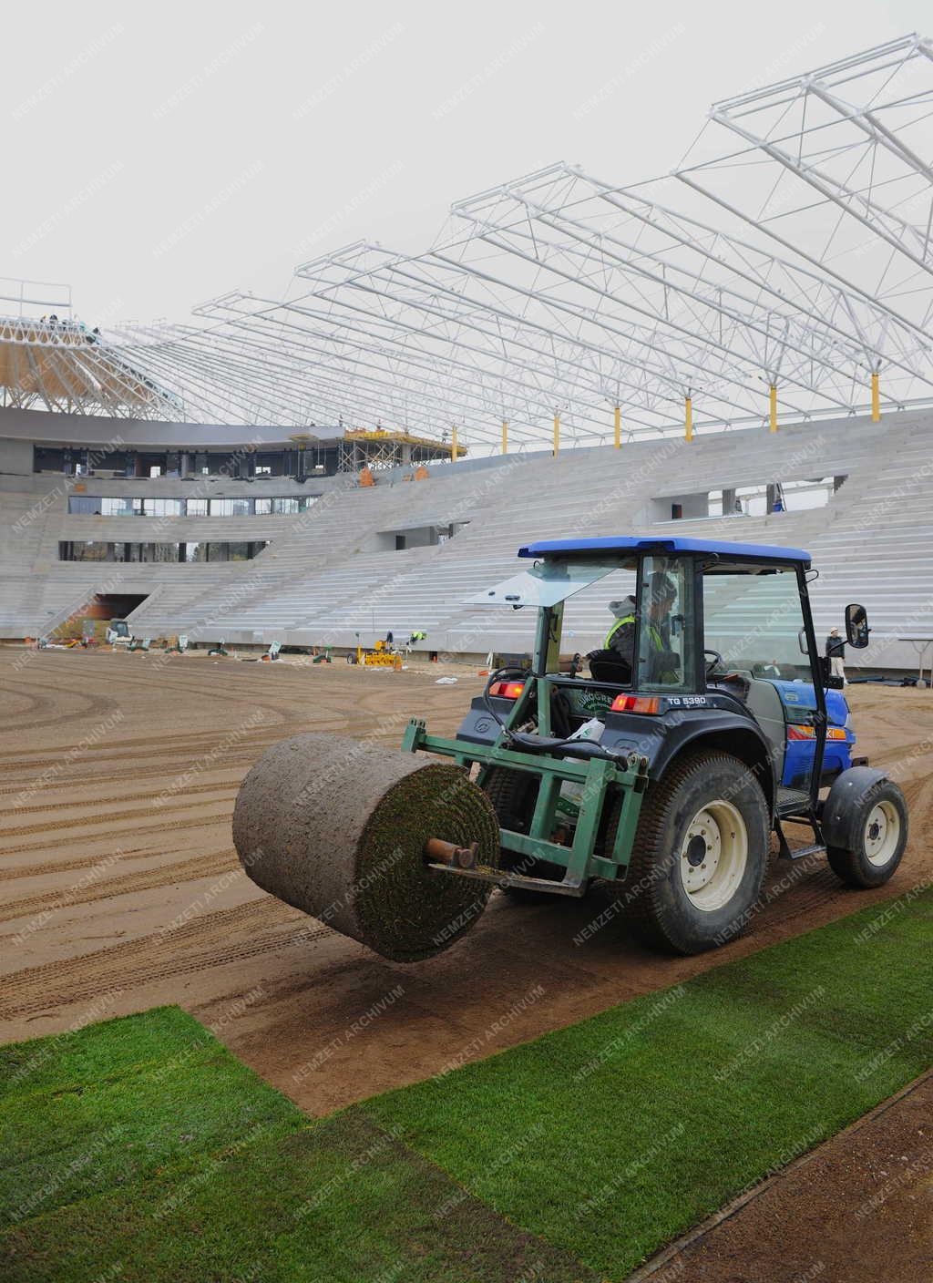 Sportlétesítmény - Debrecen - Épül a Nagyerdei Stadion 