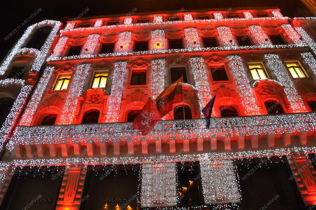 Ünnep - Budapest - Adventi díszkivilágítás