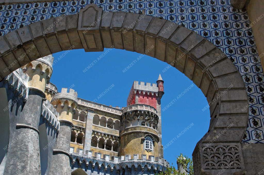 Városkép - Portugália - Sintra - Pena kastély
