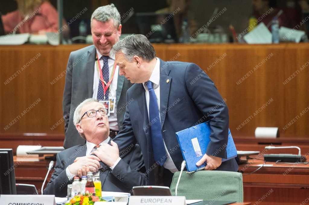 EU-csúcs Brüsszelben 