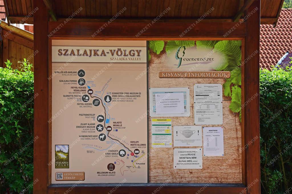 Közlekedés - Szilvásvárad - Erdei vasút