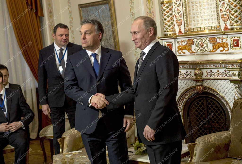 Orbán Viktor Moszkvában