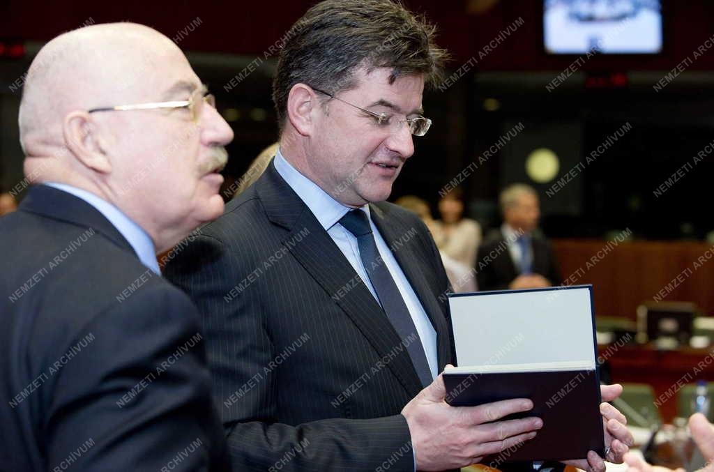 Az EU Külügyminiszteri Tanácsának ülése