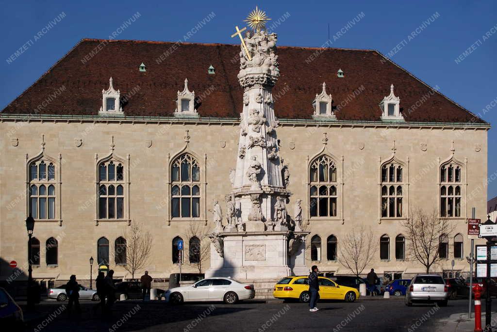 Városkép - Budapest - A Szentháromság tér részlete 