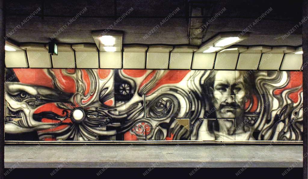 Közlekedés - Budapest - AZ M3-as metró északi szakasza felújítás előtt