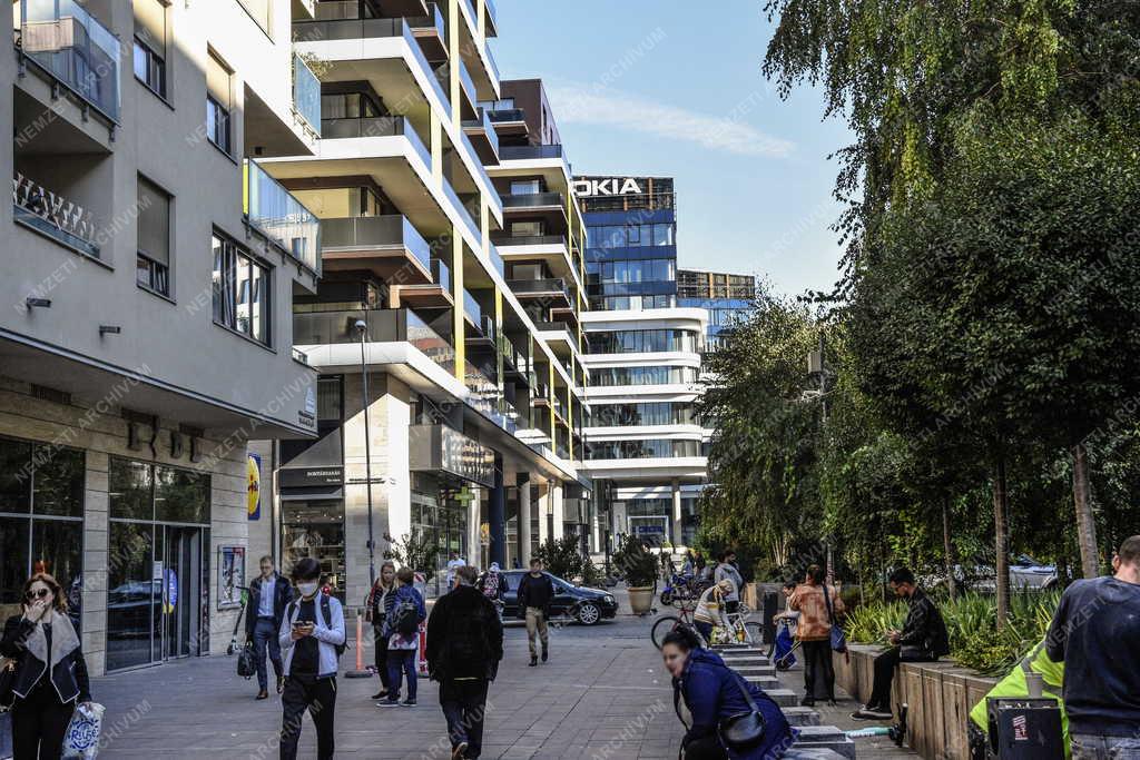 Városkép - Budapest - Corvin-negyed