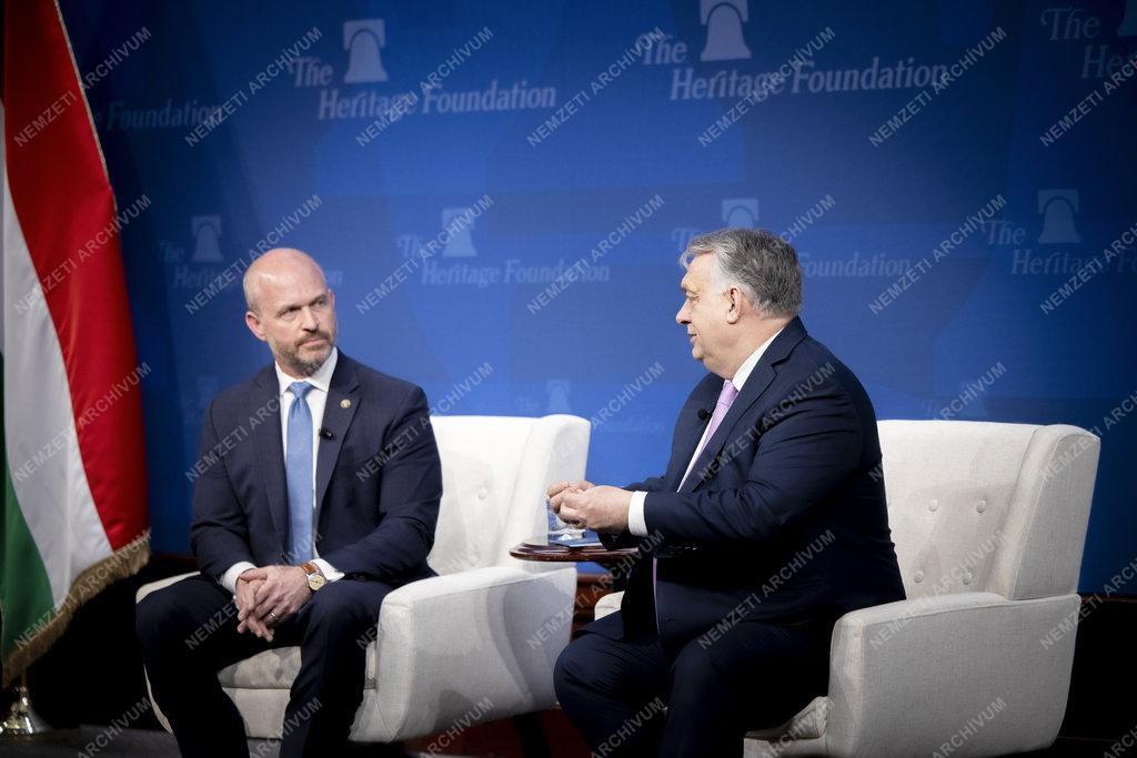 Orbán Viktor Washingtonban 
