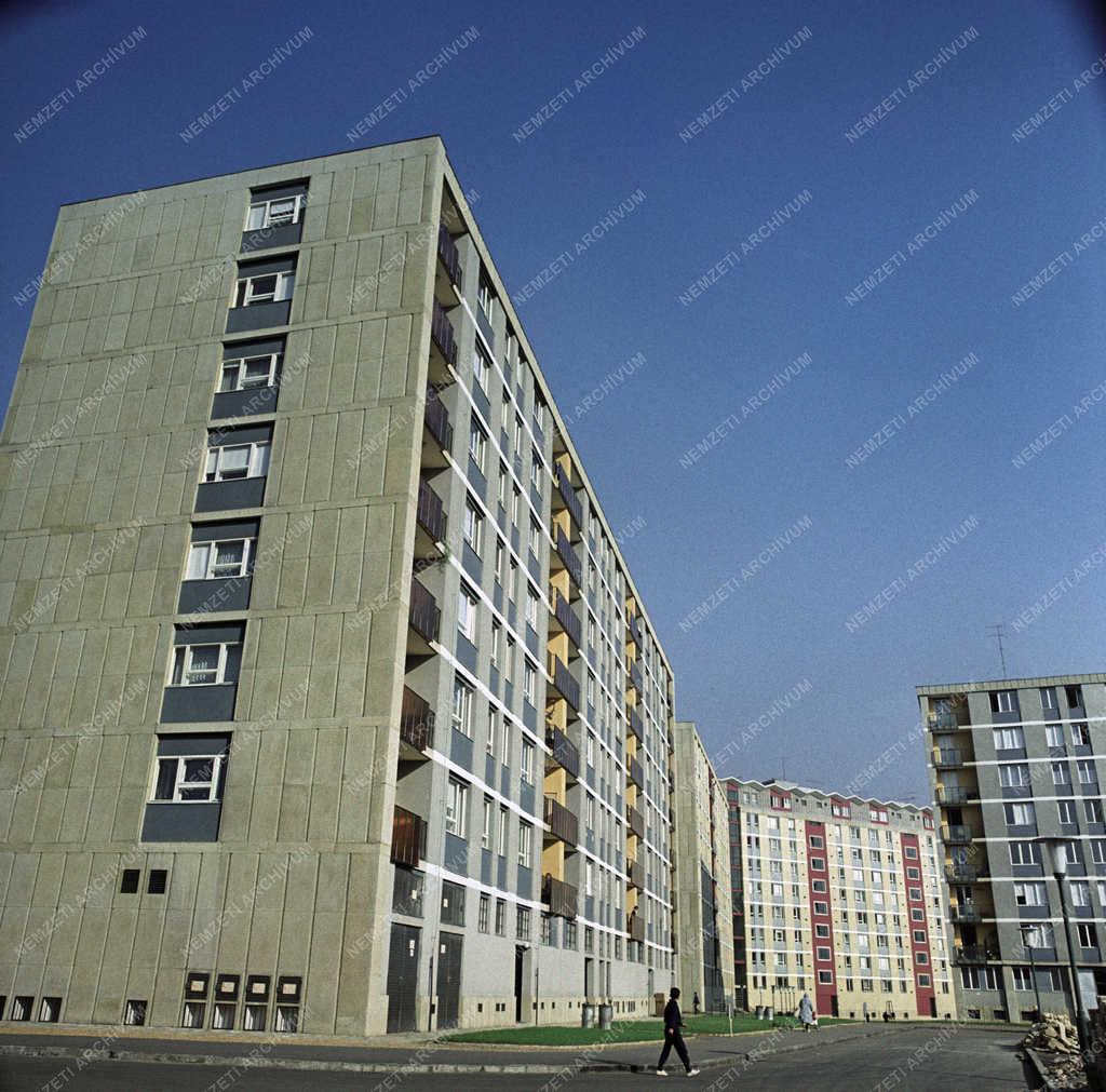 Városkép - Budapest - Lágymányosi lakótelep