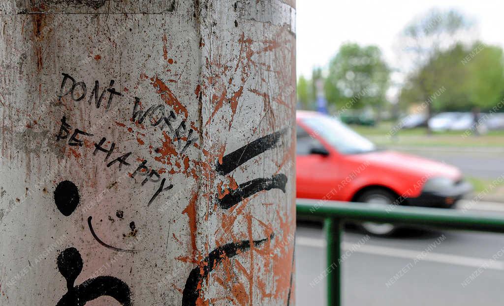 Utcakép - Debrecen - Graffitik