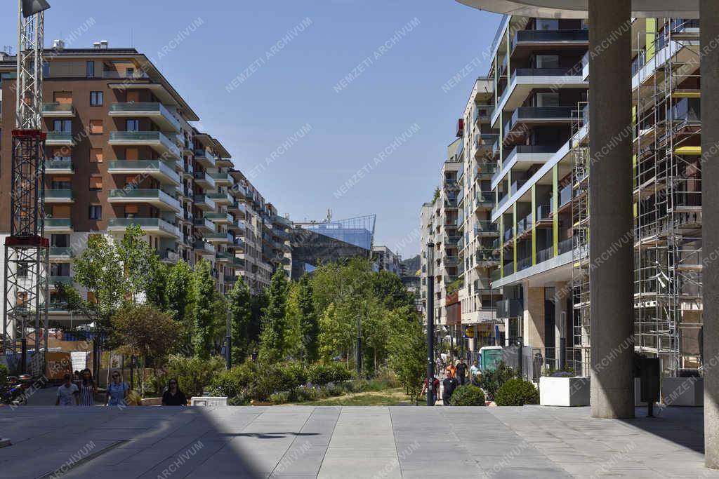 Városkép - Budapest - Corvin negyed