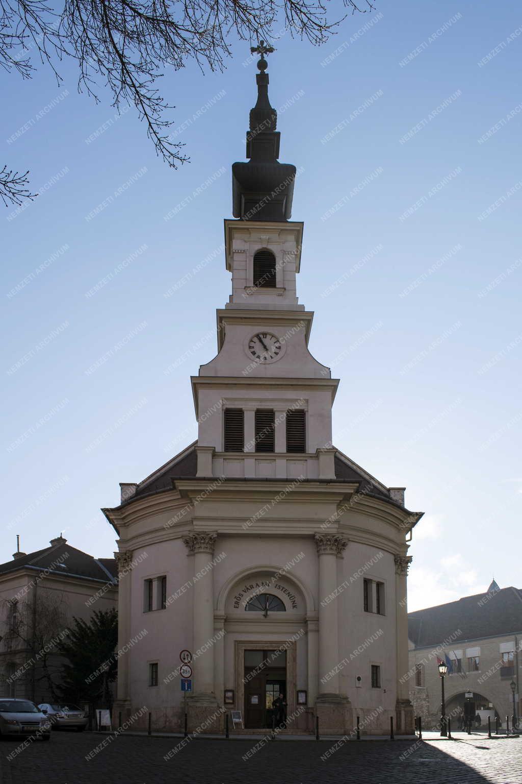 Városkép - Budapest - Budavári evangélikus templom 