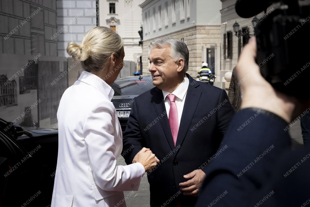 Orbán Viktor fogadta Alice Weidelt, az AfD társelnökét