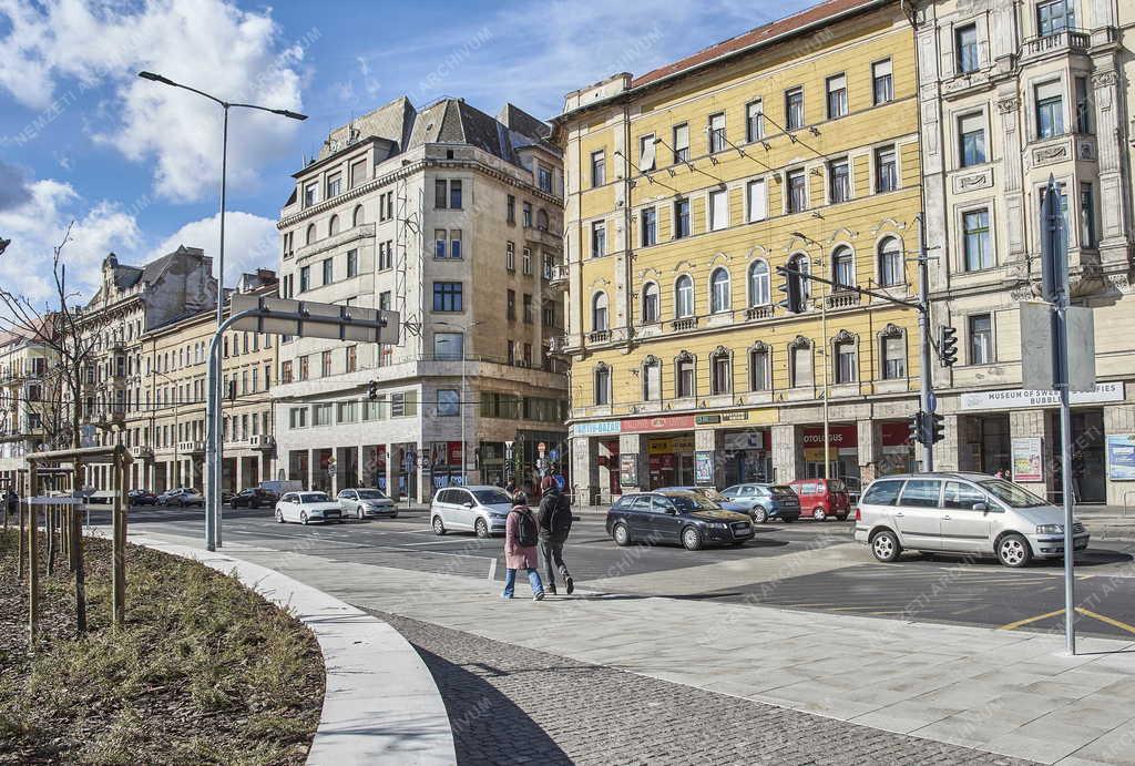 Városkép - Budapest - Rákóczi úti árkádsor