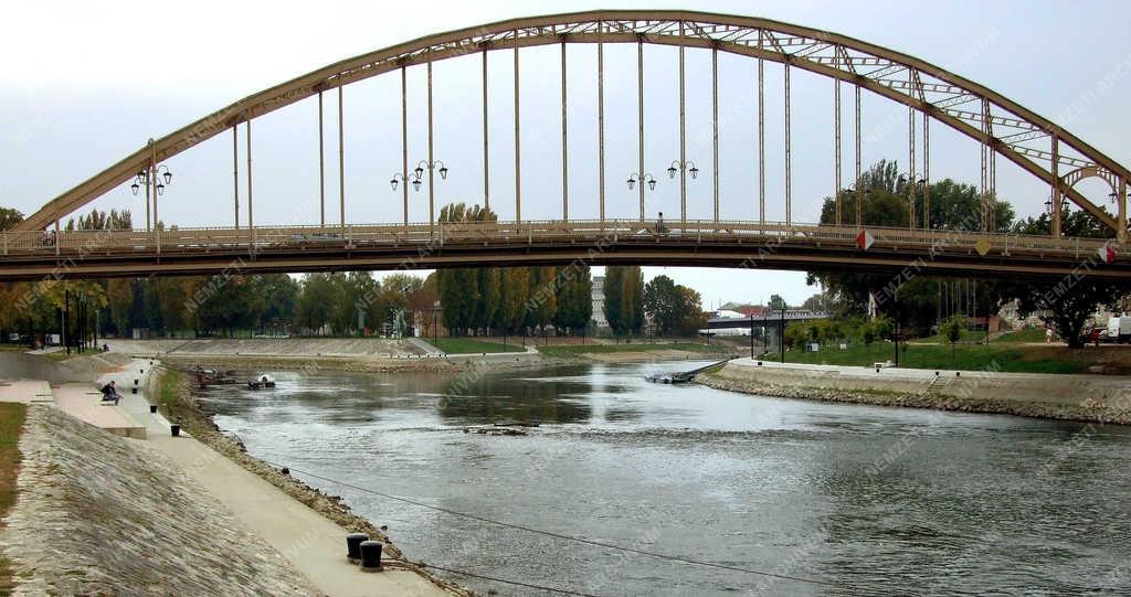 Városkép - Győr - A Rába és a Mosoni-Duna találkozása