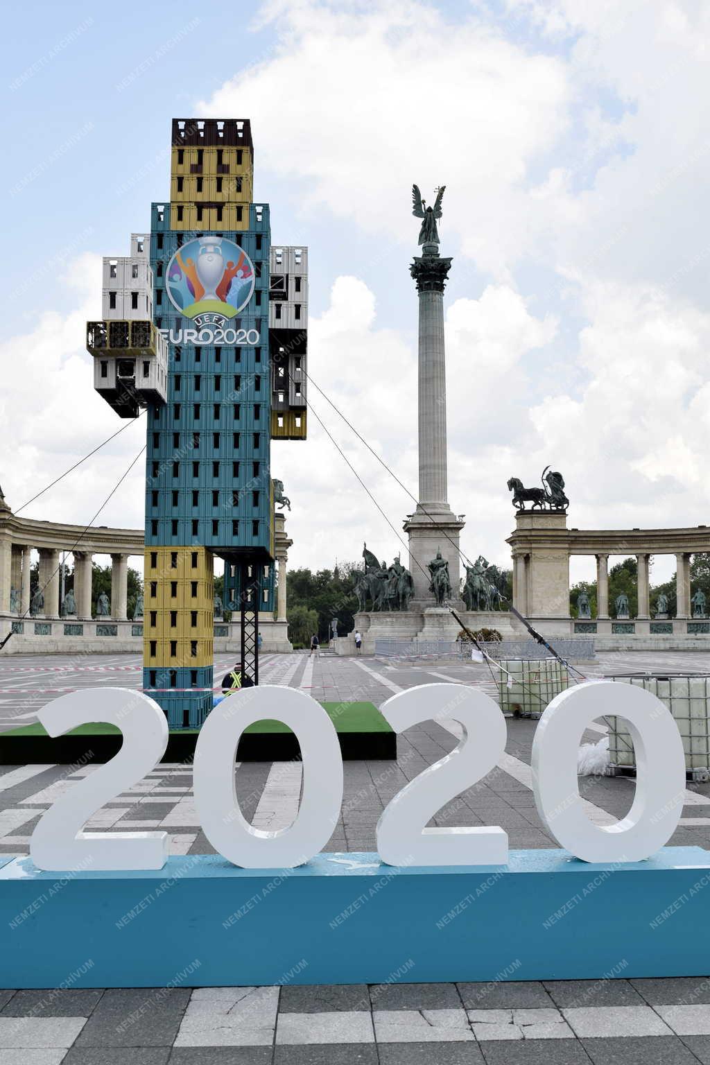 Sport - Készülődés az elmaradt 2020-as labdarúgó Európa-bajnokságra