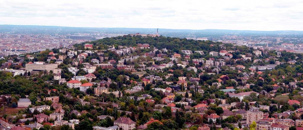 Városkép - Budapest - Látkép a Sas-hegyről