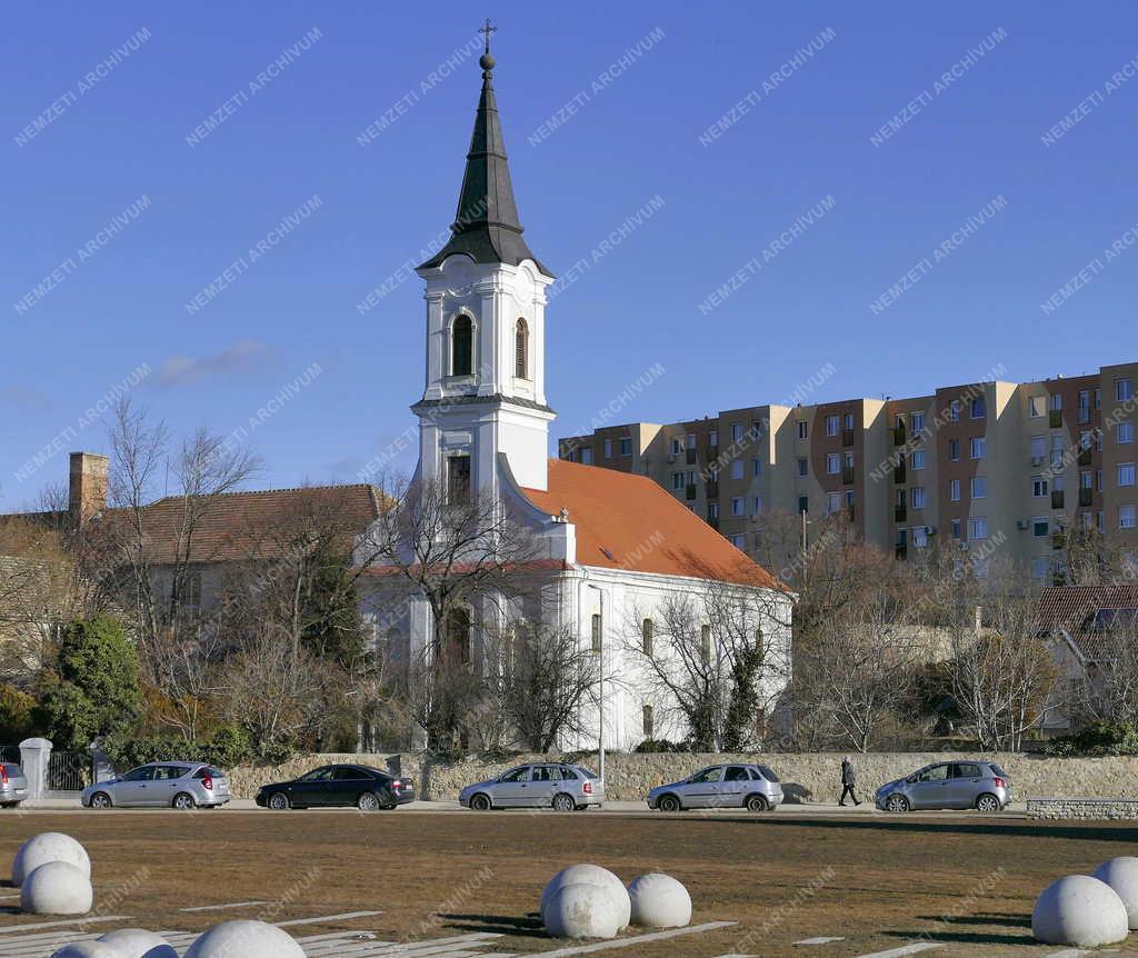 Városkép - Várpalota - Evangélikus Egyházközség temploma